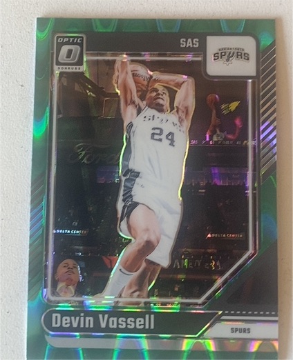 2024-25 Panini Donruss Optic #157 Devin Vassell — front