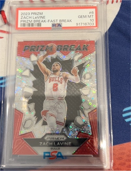 2023 Panini Prizm #6 Zach LaVine — front