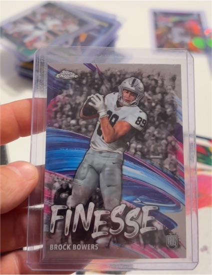 2024 Topps Chrome #F-8 Brock Bowers — front