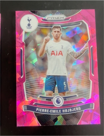 2021-22 Panini Prizm Premier League #158 Pierre-Emile Hojbjerg — front