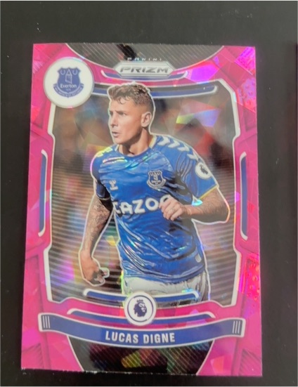 2021-22 Panini Prizm Premier League #93 Lucas Digne — front