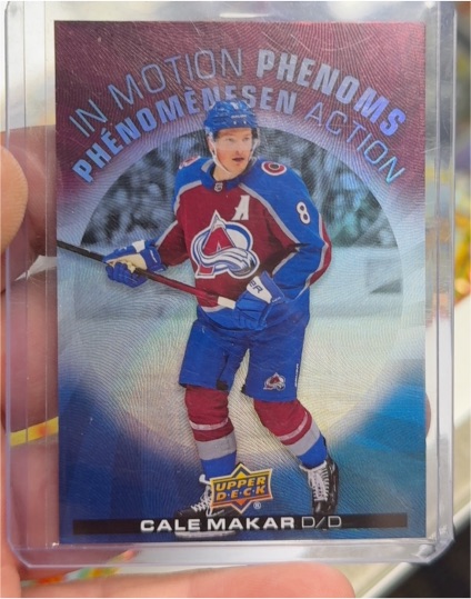 2023-24 Upper Deck Tim Hortons In Motion Phenoms #MP-1 Cale Makar — front