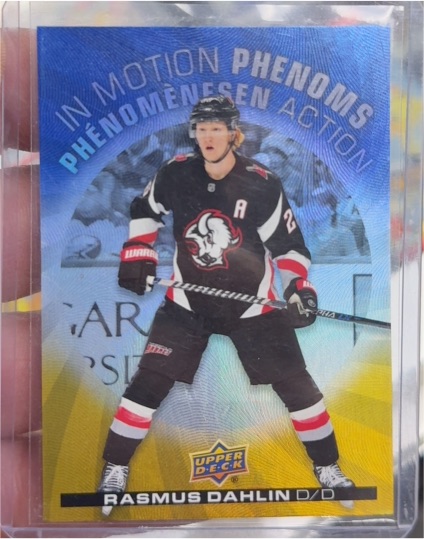 2023-24 Upper Deck Tim Hortons In Motion Phenoms #MP-8 Rasmus Dahlin — front