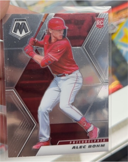 2021 Panini Mosaic #220 Alec Bohm RC — front