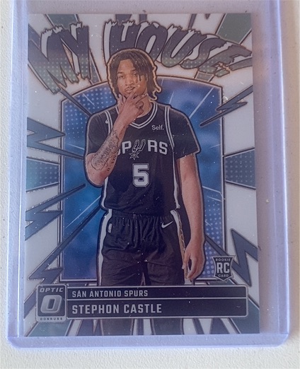 2024-25 Panini Donruss Optic #16 Stephon Castle My House — front