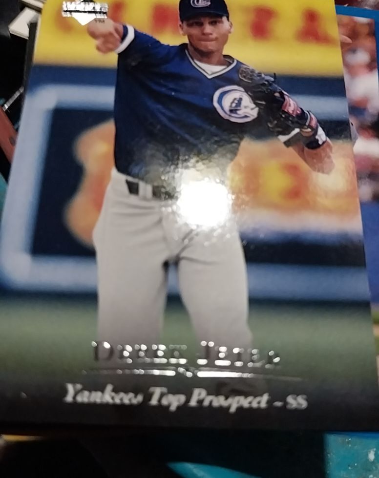 1995 Upper Deck Minor League Top Prospect #1 Derek Jeter — front
