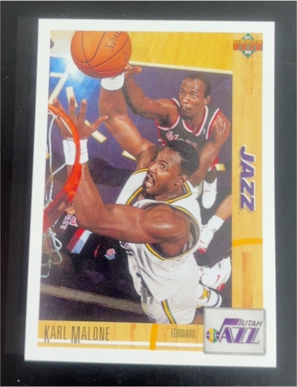 1991-92 Upper Deck #355 Karl Malone — front