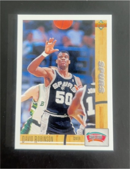 1991-92 Upper Deck #324 David Robinson — front