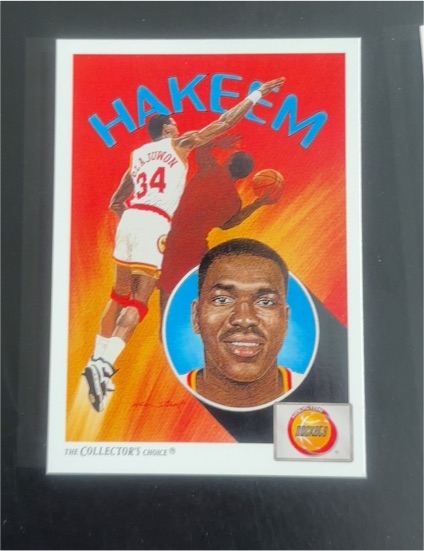 1991 Upper Deck Collector's Choice #92 Hakeem Olajuwon — front