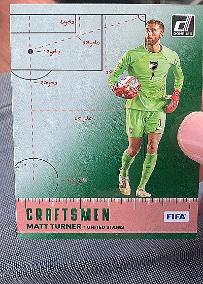 2022-23 Panini Donruss #25 Matt Turner — front
