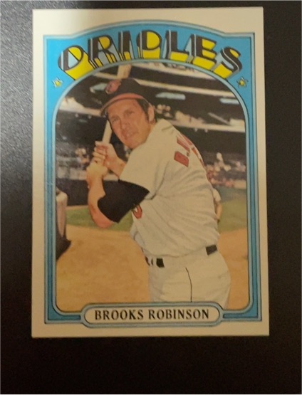 1972 Topps #550 Brooks Robinson — front