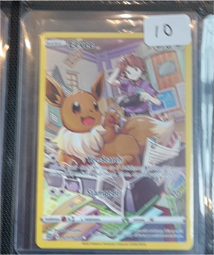 2022 Pokémon Sword & Shield Brilliant Stars #TG11 Eevee — front