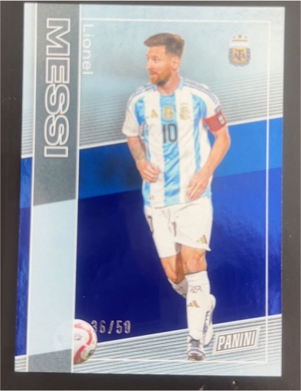 2025 Panini The National #45 Lionel Messi — front