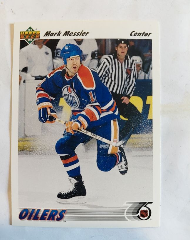1991-92 Upper Deck #246 Mark Messier — front