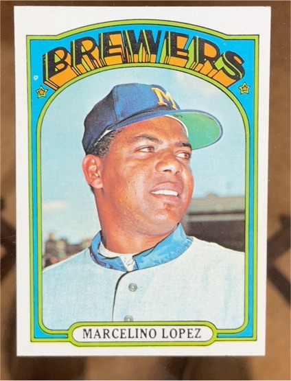 1972 Topps #652 Marcelino Lopez — front