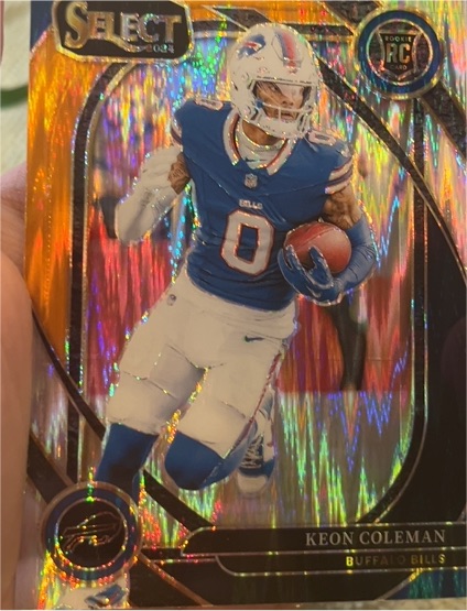 2024 Panini Select Club Level #280 Keon Coleman — front