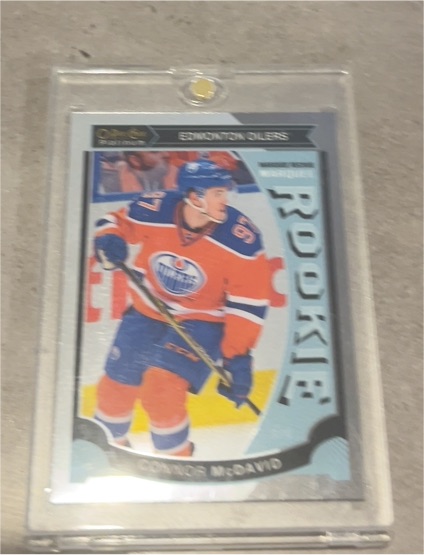 2015-16 O-Pee-Chee Platinum #M1 Connor McDavid — front