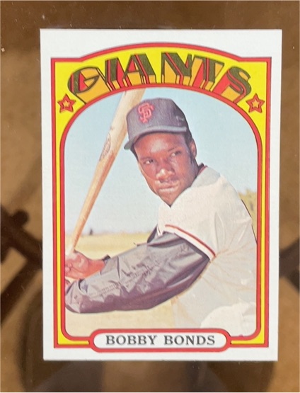 1972 Topps #711 Bobby Bonds — front