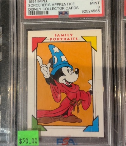 1991 Impel Disney Collector Cards #111 Mickey Mouse Sorcerer's Apprentice — front