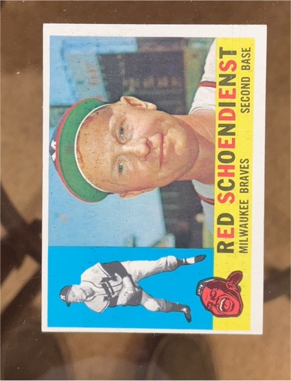 1960 Topps #335 Red Schoendienst — front
