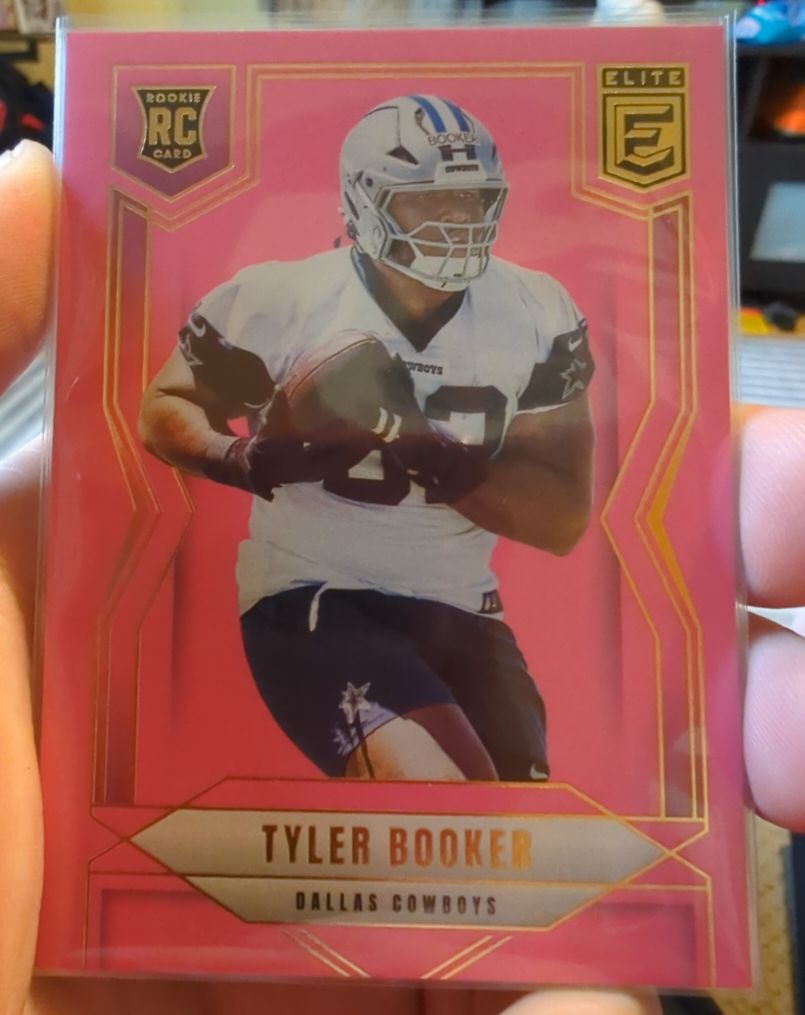 2025 Donruss Elite #185 Tyler Booker Rookie Card — front