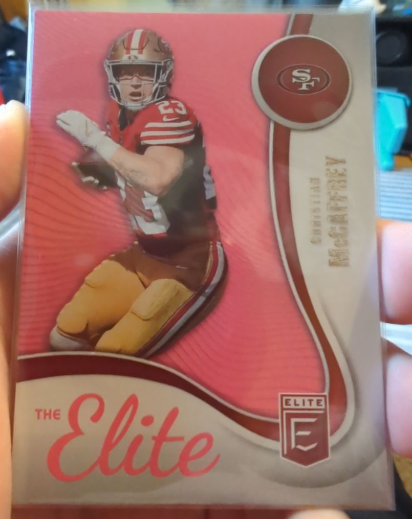 2025 Panini Donruss Elite The Elite #11 Christian McCaffrey — front