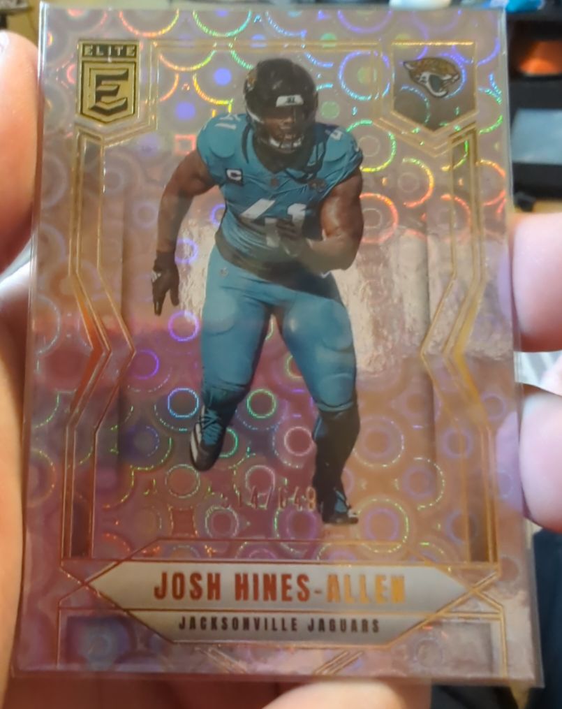 2025 Panini Donruss Elite #64 Josh Hines-Allen — front