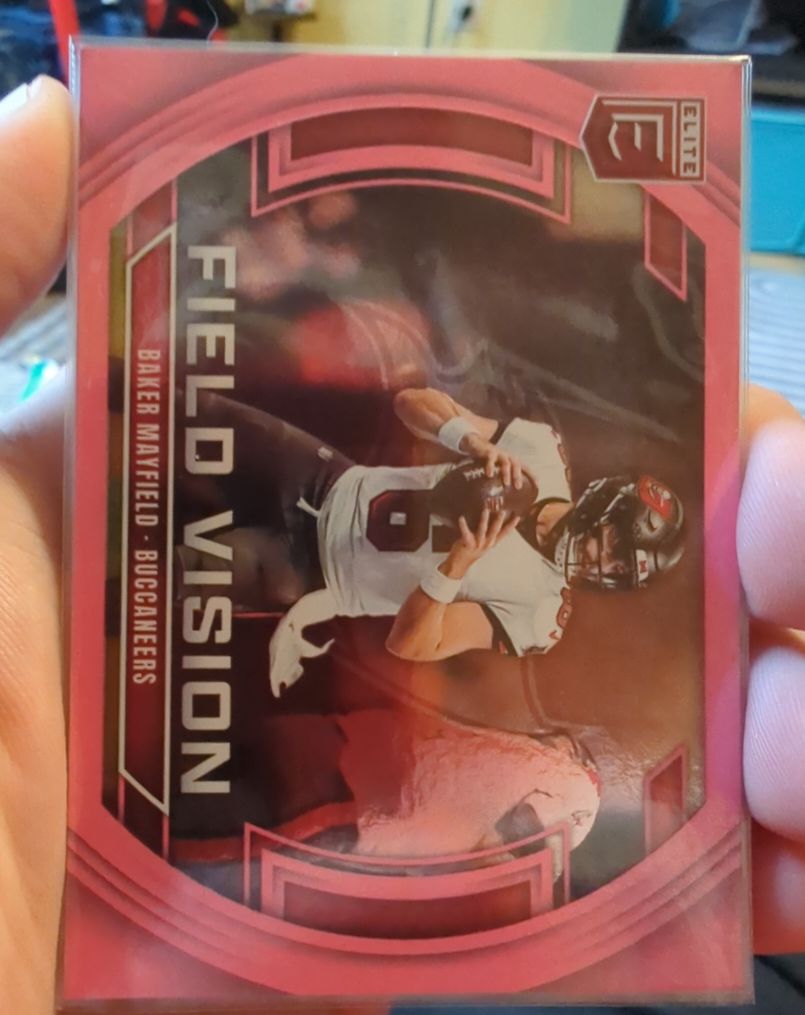 2025 Donruss Elite Field Vision #Baker Mayfield Buccaneers — front