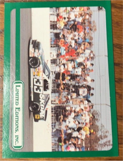 1991 Limited Editions #33 Harry Gant Skoal — front