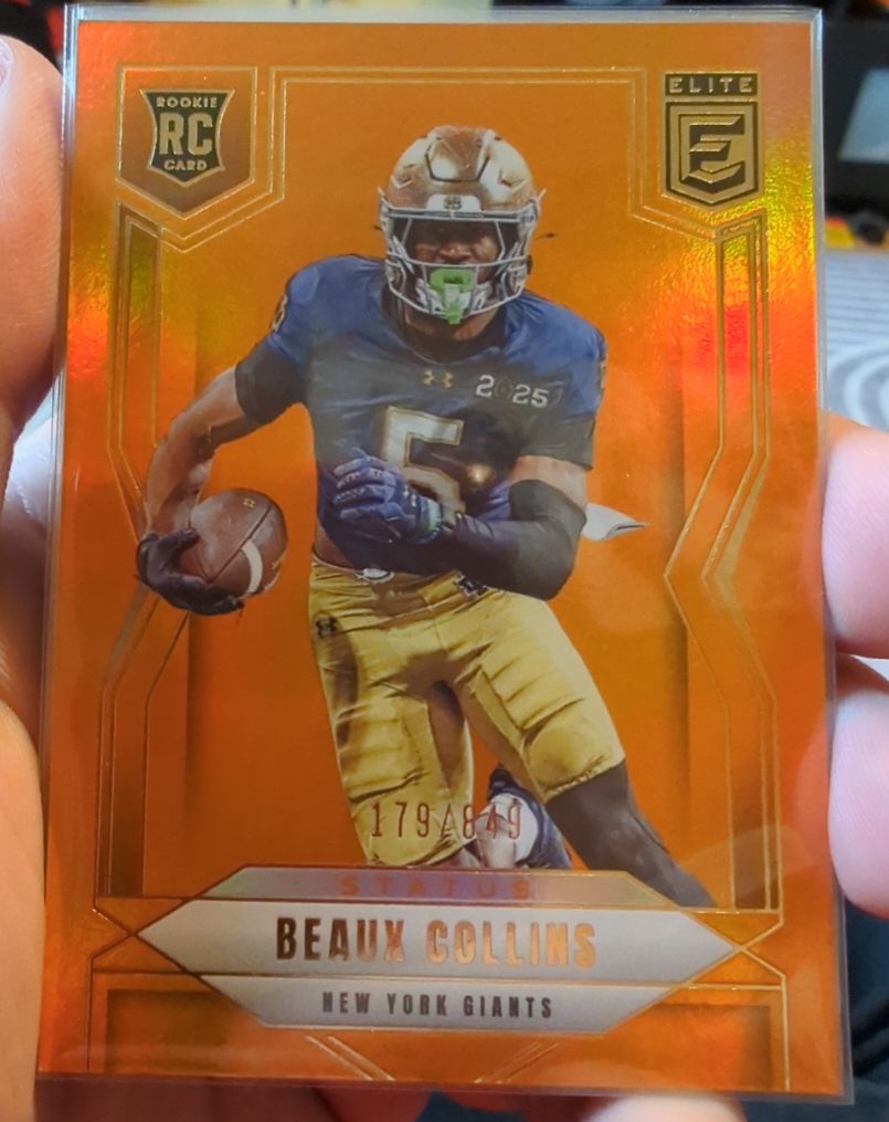 2025 Donruss Elite #143 Beaux Collins — front