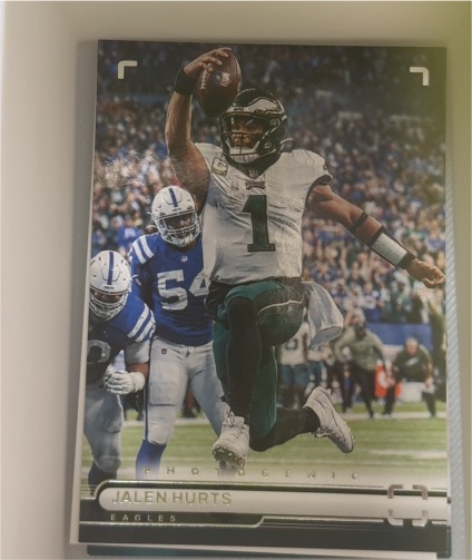 2022 Panini Chronicles Photogenic #PH-20 Jalen Hurts — front
