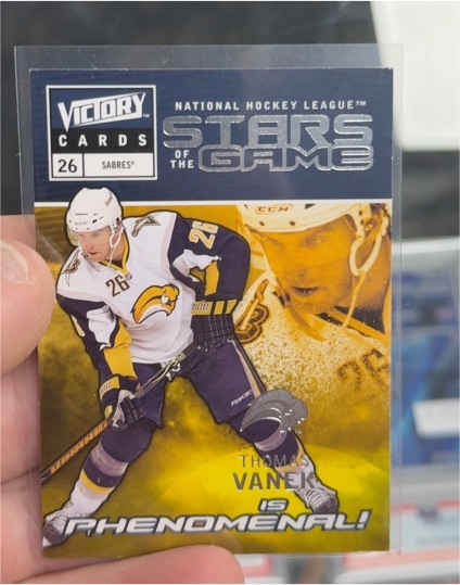 2009-10 Upper Deck Victory Stars of the Game #SG34 Thomas Vanek — front