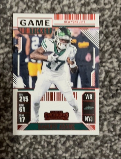 2024 Panini Contenders Game Ticket #54 Davante Adams — front