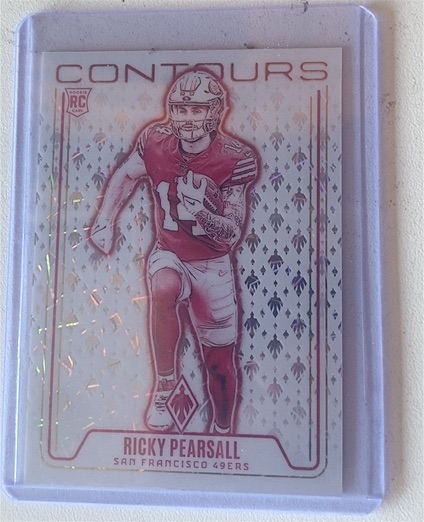 2024 Panini Phoenix Contours #CON-RPL Ricky Pearsall — front