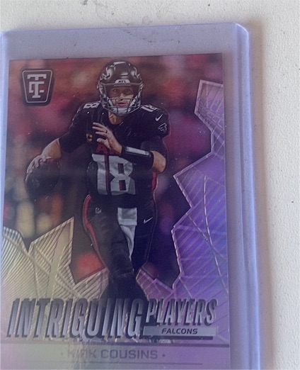 2024 Panini Totally Certified #8 Kirk Cousins Intriguing Players — front
