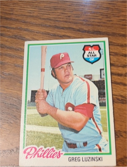 1978 Topps #420 Greg Luzinski — front