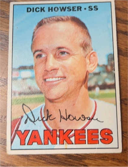 1967 Topps #411 Dick Howser — front