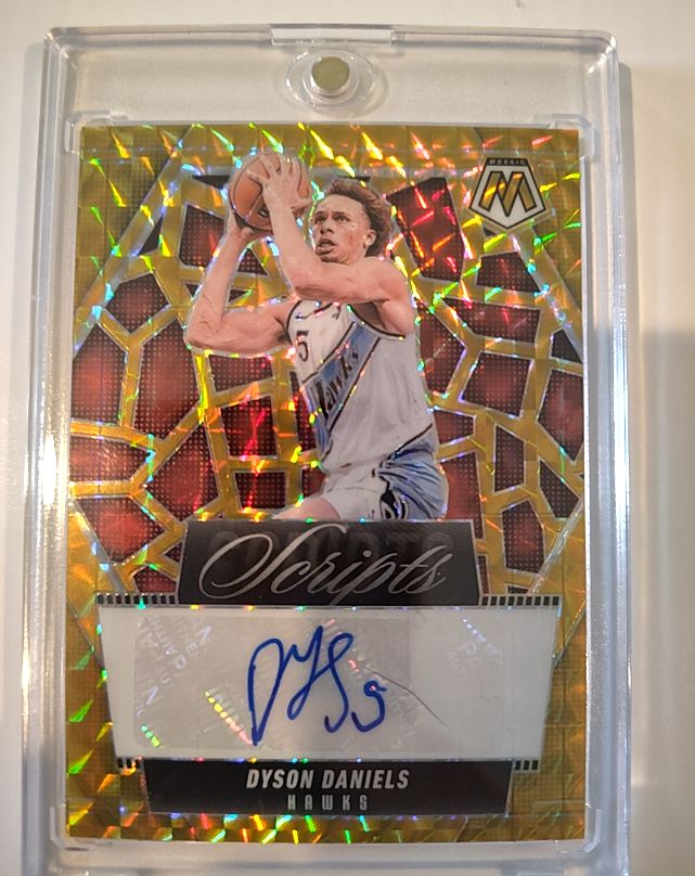 2024-25 Panini Mosaic Scripts #MS-DYS Dyson Daniels — front