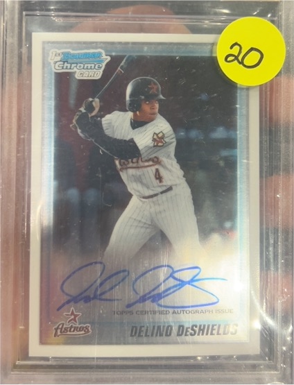 2010 Bowman Chrome Draft #BDPP83 Delino DeShields — front