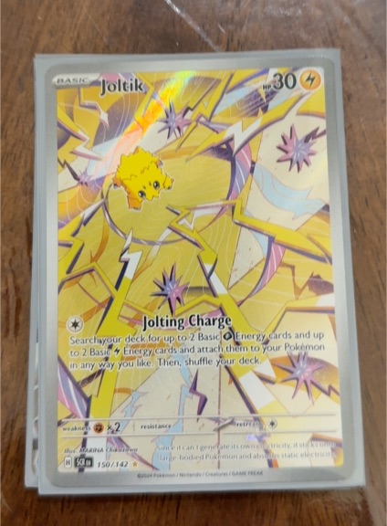2024 Pokémon SV Stellar Crown #150 Joltik — front