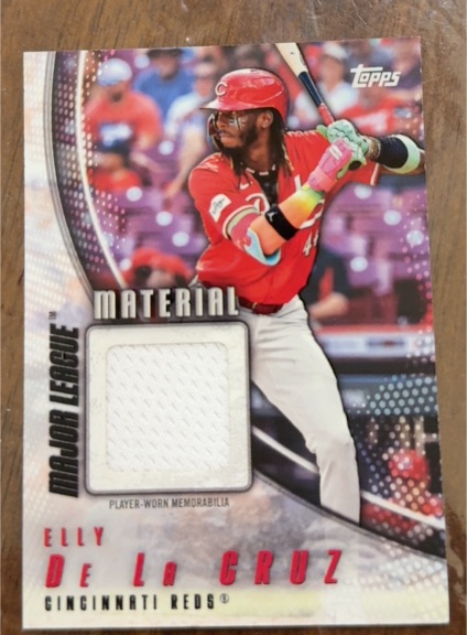 2025 Topps Series 2 Major League Material #MLM2-ED Elly De La Cruz — front