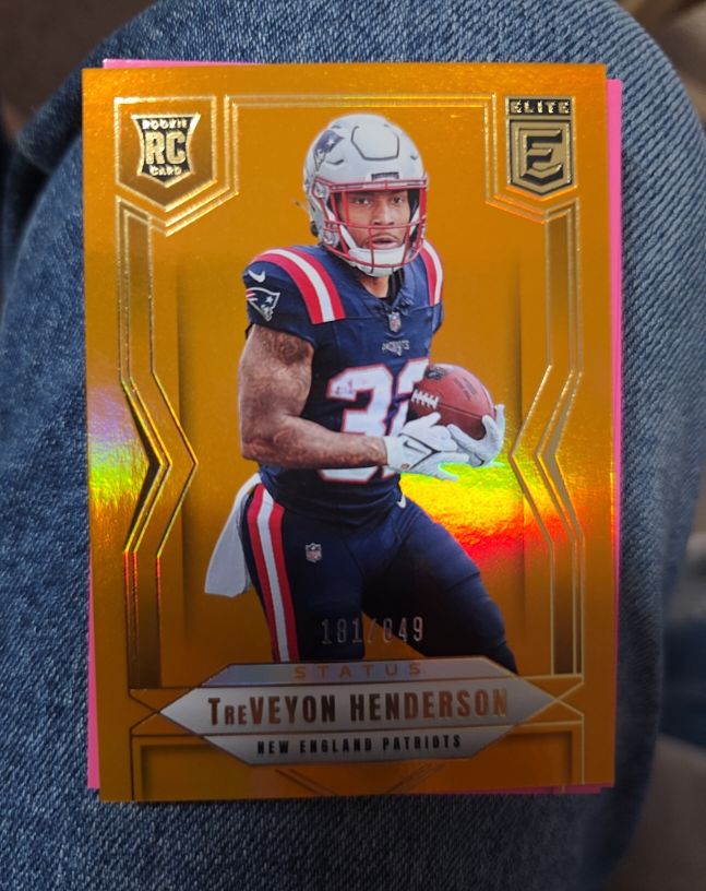 2025 Donruss Elite #181 TreVeyon Henderson — front