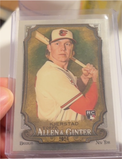 2024 Topps Allen & Ginter #49 Heston Kjerstad — front