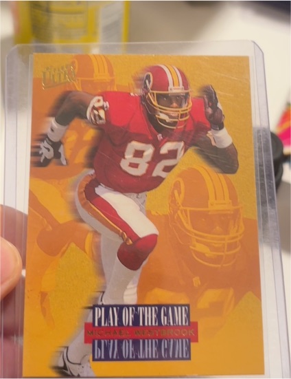 1997 Fleer Ultra Football Play of the Game #3 Michael Westbrook — front