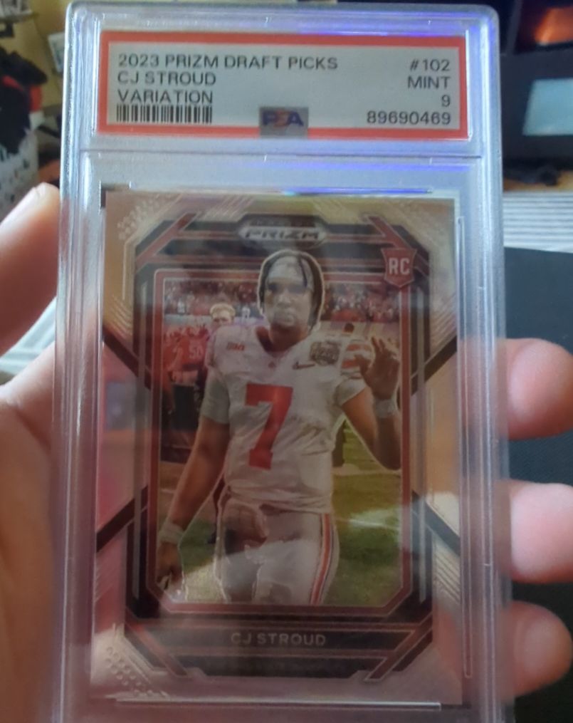 2023 Panini Prizm Draft Picks #102 CJ Stroud Variation Silver — front