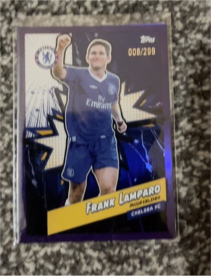 2023 Topps Paris Saint Germain Fan Card #008 Frank Lampard — front