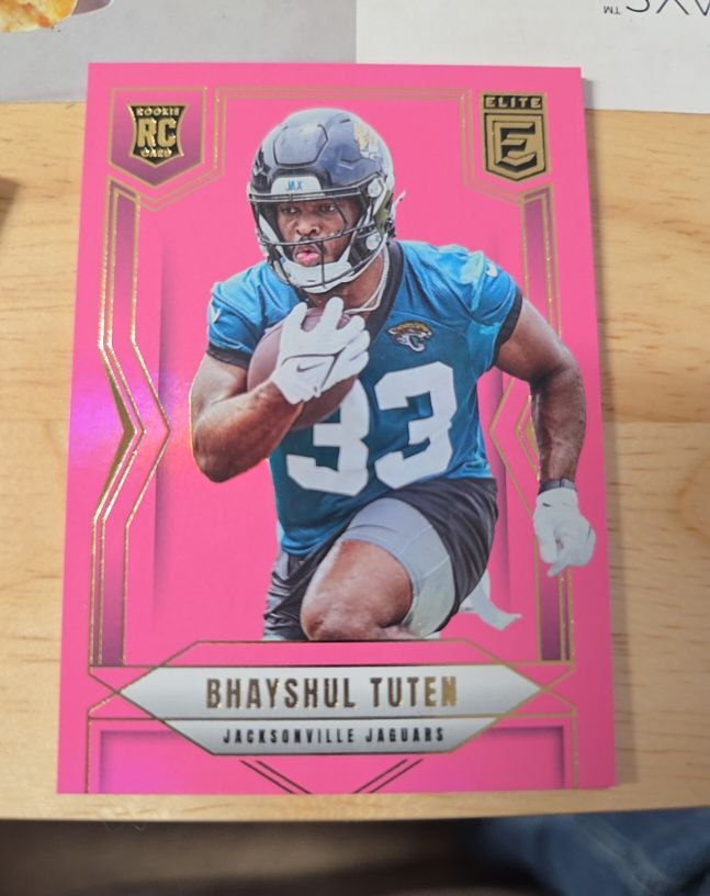 2025 Panini Donruss Elite #175 Bhayshul Tuten — front