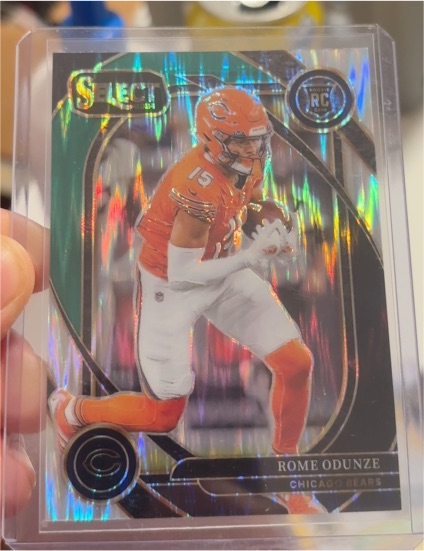 2024 Panini Select Club Level #236 Rome Odunze — front