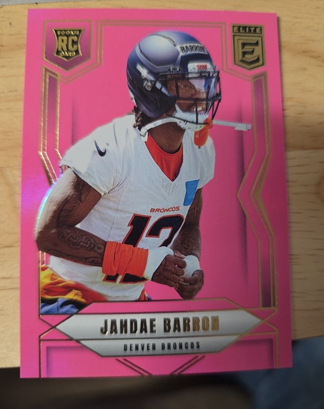 2025 Donruss Elite #168 Jahdae Barron — front