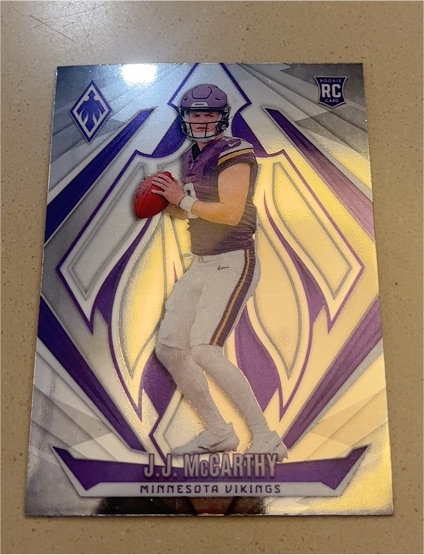 2024 Panini Phoenix #185 J.J. McCarthy — front